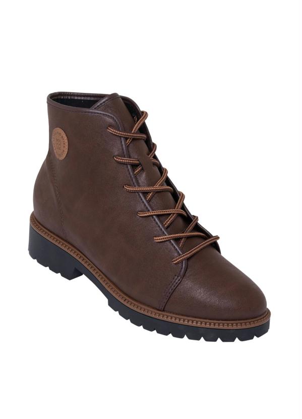 Beira Rio Bota Beira Rio Café com Sola Tratorada