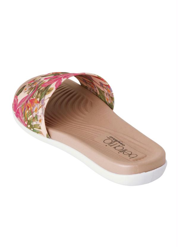 Beira Rio - Chinelo Beira Rio Floral com Palmilha Confort 2