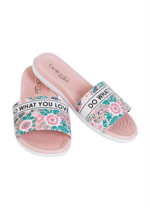 Beira Rio - Chinelo Beira Rio Rosa Floral 4