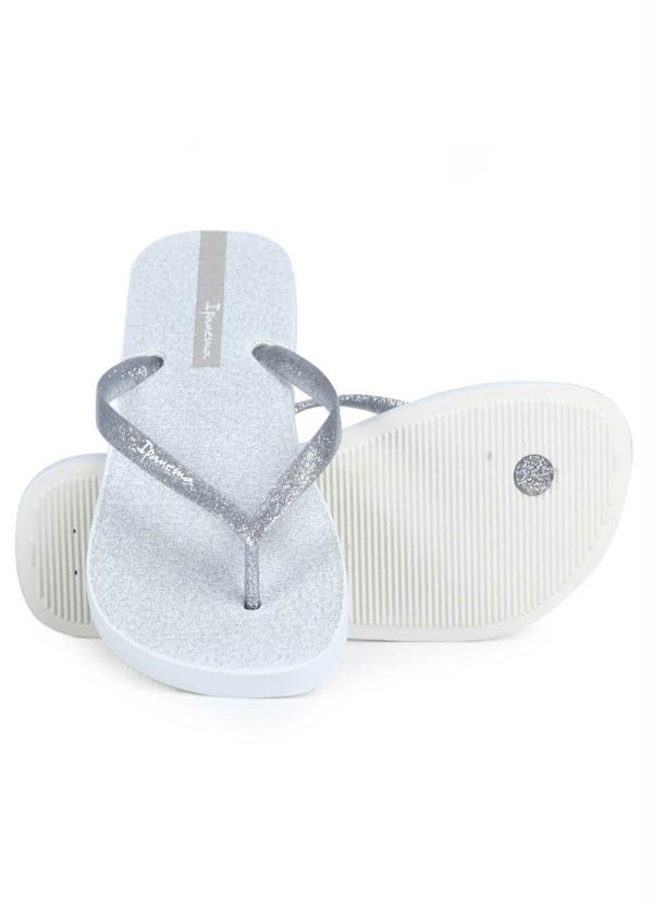 Ipanema - Chinelo Feminino Ipanema Glitter Prata 2