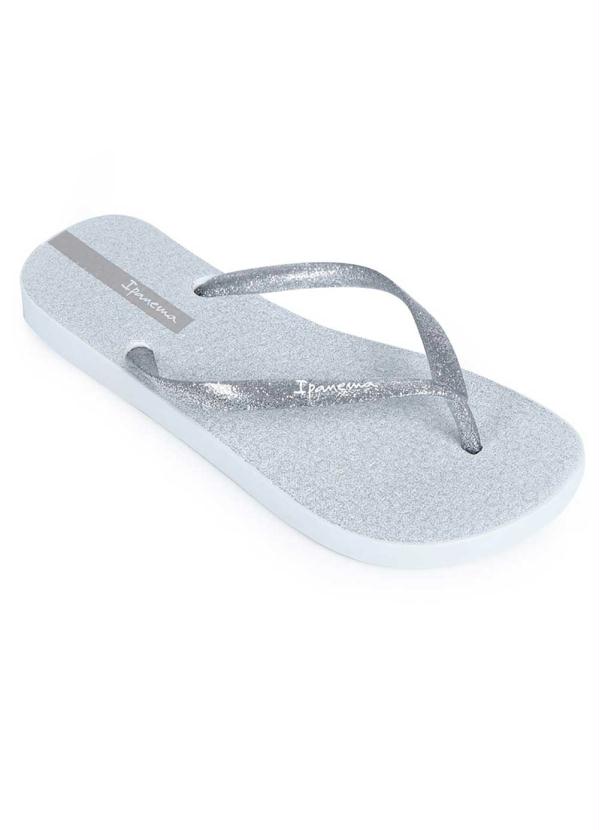 Ipanema - Chinelo Feminino Ipanema Glitter Prata 4