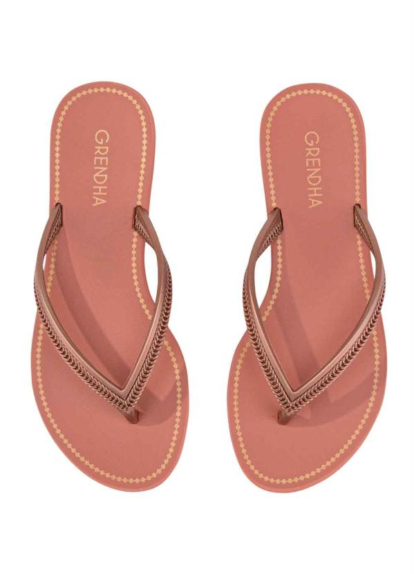 Grendha - Chinelo Grendha Mais Açaí Essência Marrom 4