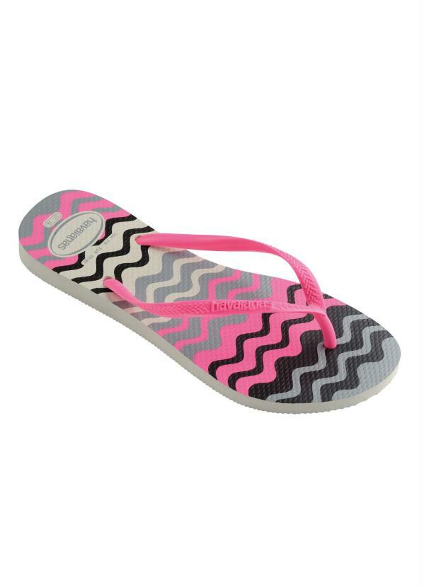 Havaianas - Chinelo Havaianas Slim Harmony Branco