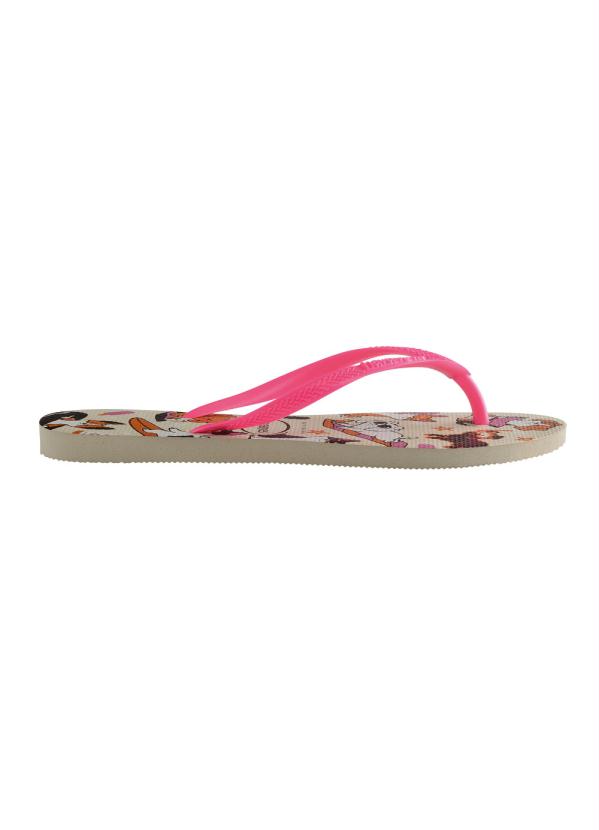 Havaianas - Chinelo Havaianas Slim Pets Bege 2
