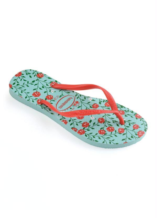 Havaianas - Chinelo Havaianas Slim Romance Azul