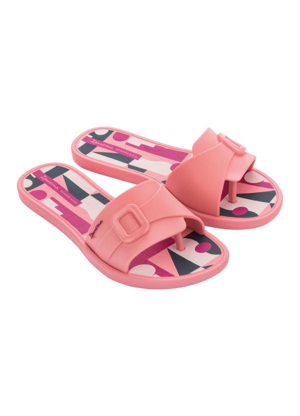 Ipanema - Chinelo Ipanema Clip Print Rosa