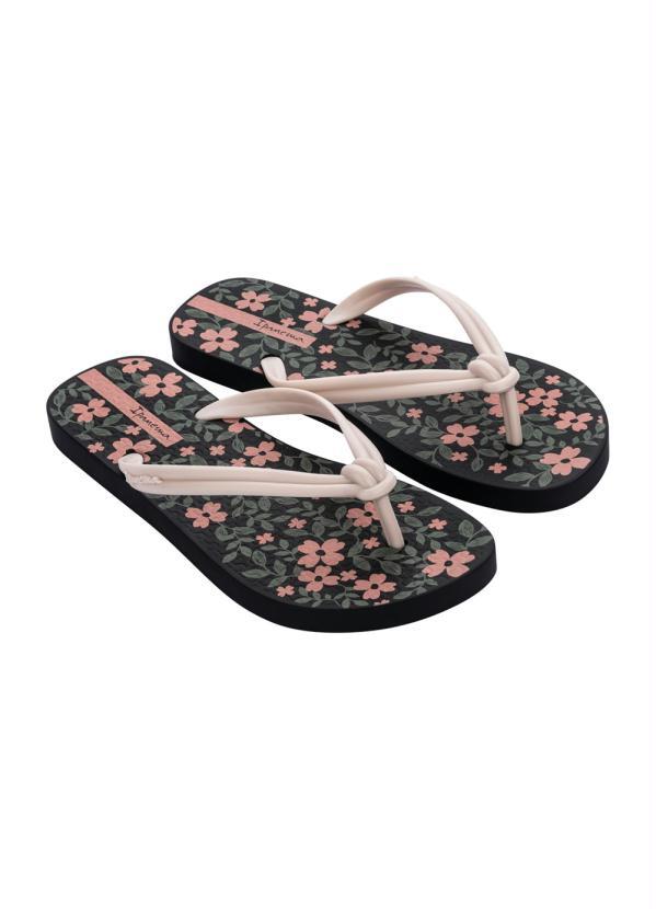 Ipanema - Chinelo Ipanema Elo Print Preto