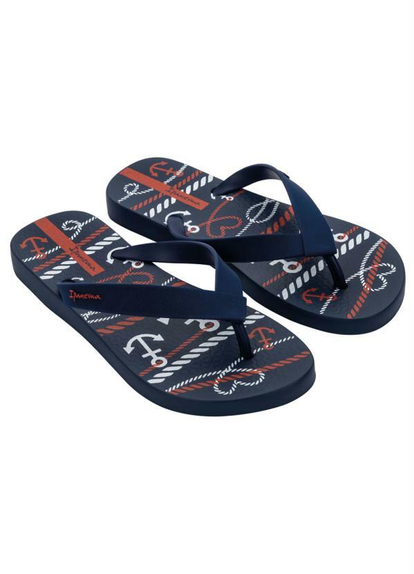 Ipanema - Chinelo Ipanema Mood Print Azul