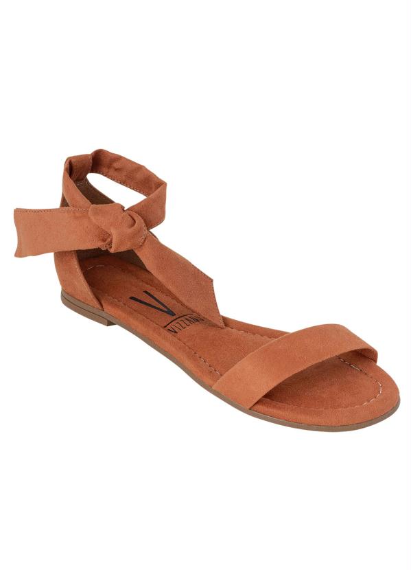 Vizzano - Rasteira Vizzano Jéssica Camel