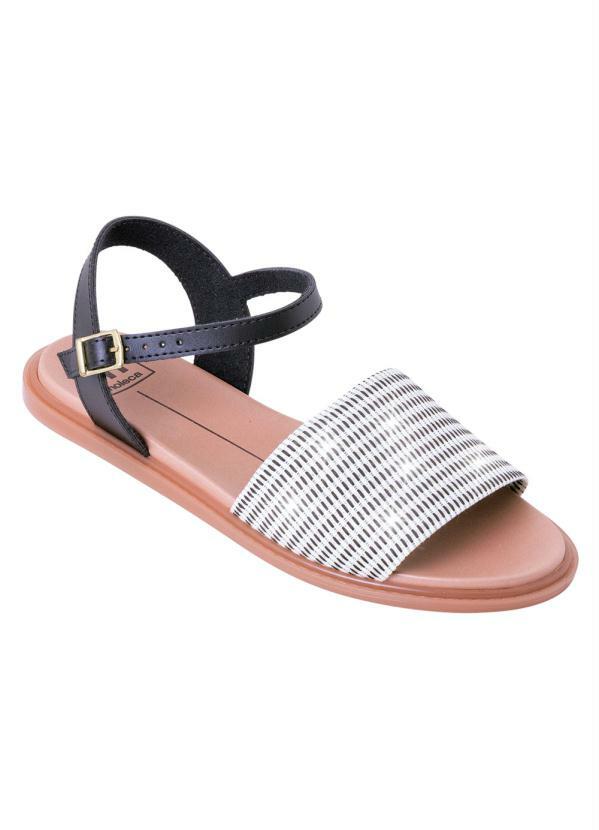 Sandalia moleca preta Clearance