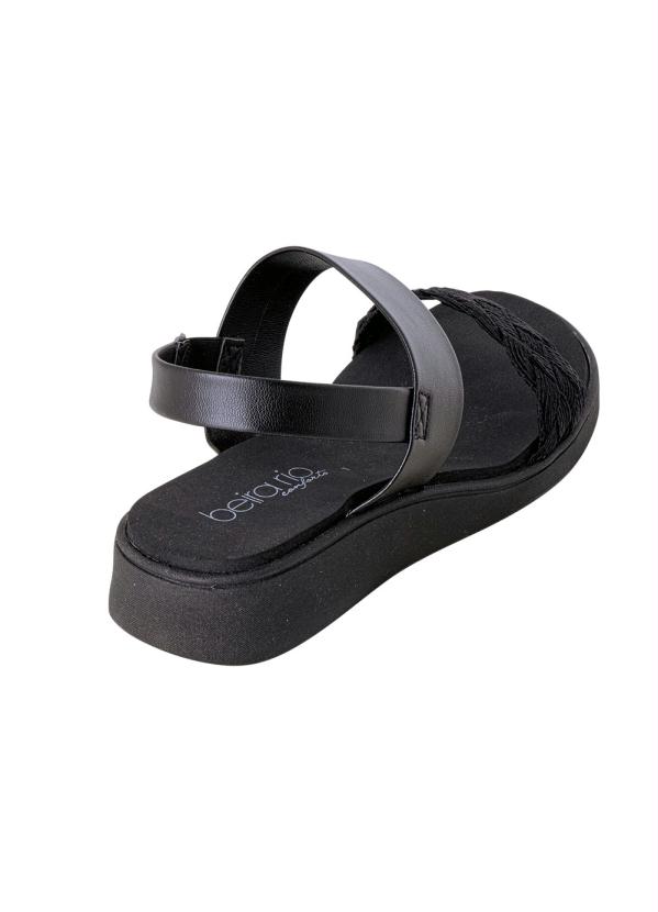 Beira Rio - Sandália B. Rio Preto em Aintético 2