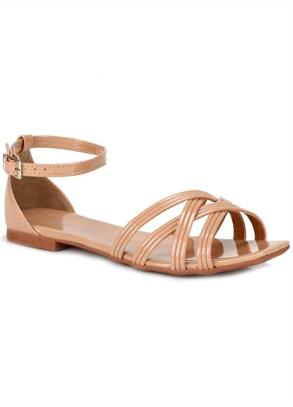 Bruna Rocha - Sandalia Rasteira Bruna Rocha Nude