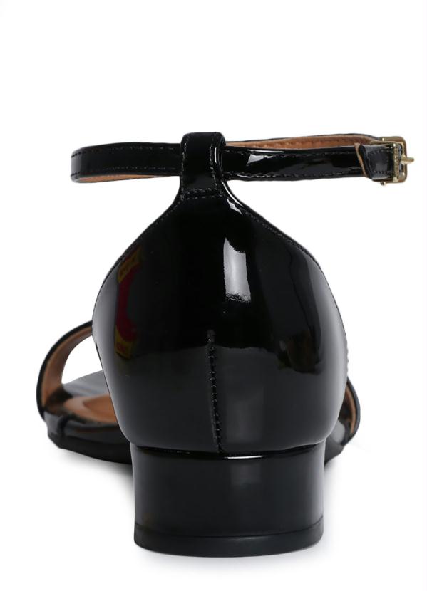 Vizzano - Sandália Salto Vizzano Bico Quadrado Preto 3