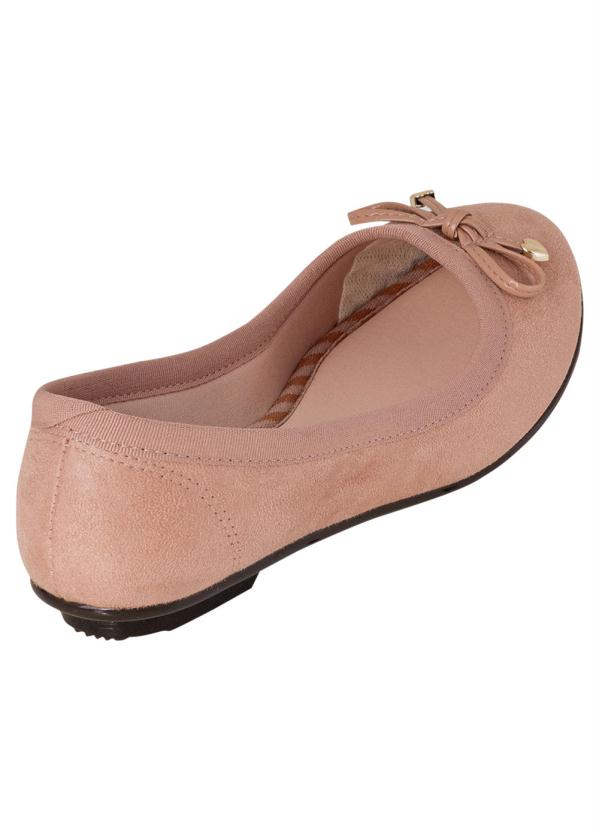 Moleca - Sapatilha Moleca Nude com Detalhe de Laço 2