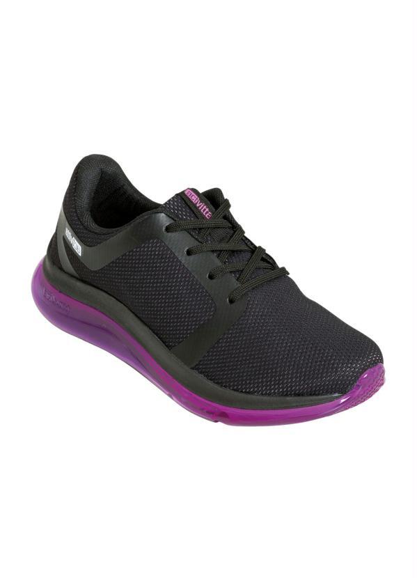 tênis actvitta sola translúcida preto