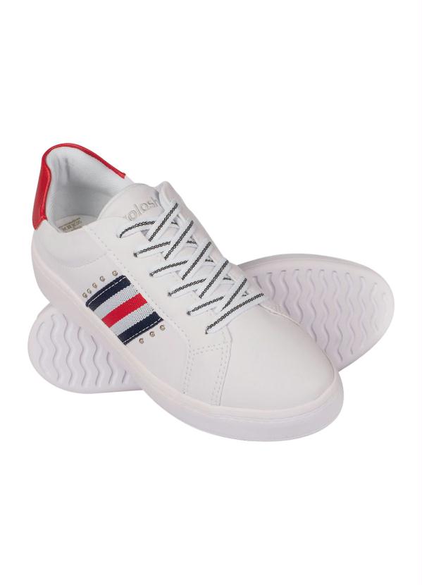 Kolosh - Tênis Kolosh Branco com Detalhe Lateral 3