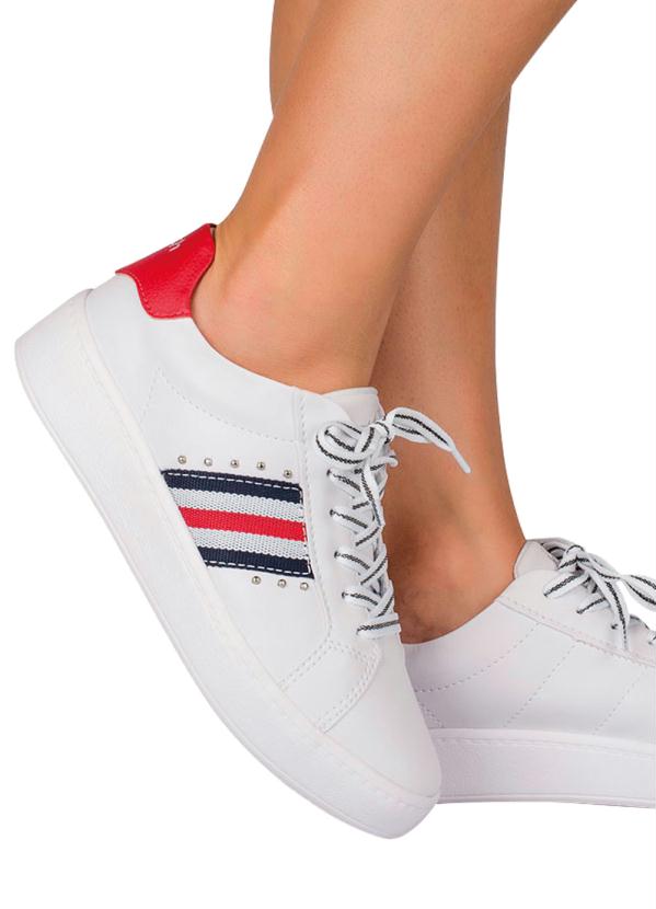 Kolosh - Tênis Kolosh Branco com Detalhe Lateral 4