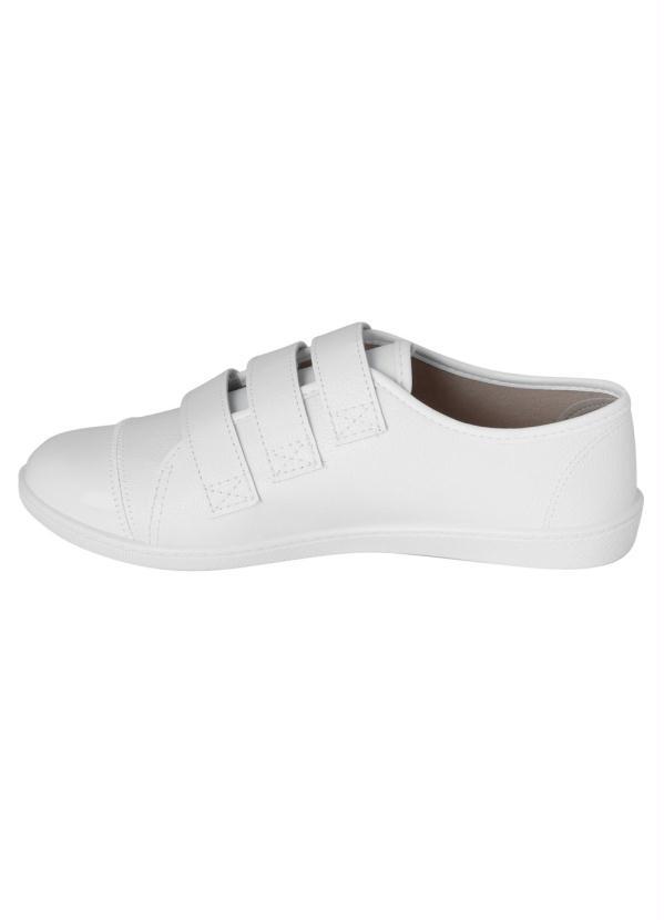 Compre Tênis Moleca Velcro Bege Online