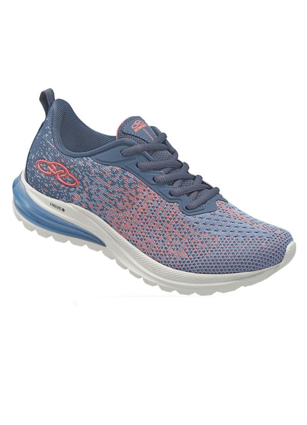 Outlet - Tênis Olympikus Gravidade Marítimo e Coral