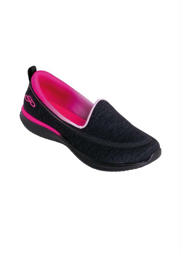 Tênis Olympikus Sunna Preto e Pink - Multimarcas