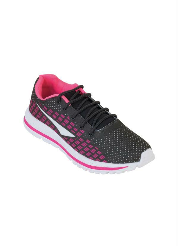 Outlet - Tênis Preto com Rosa