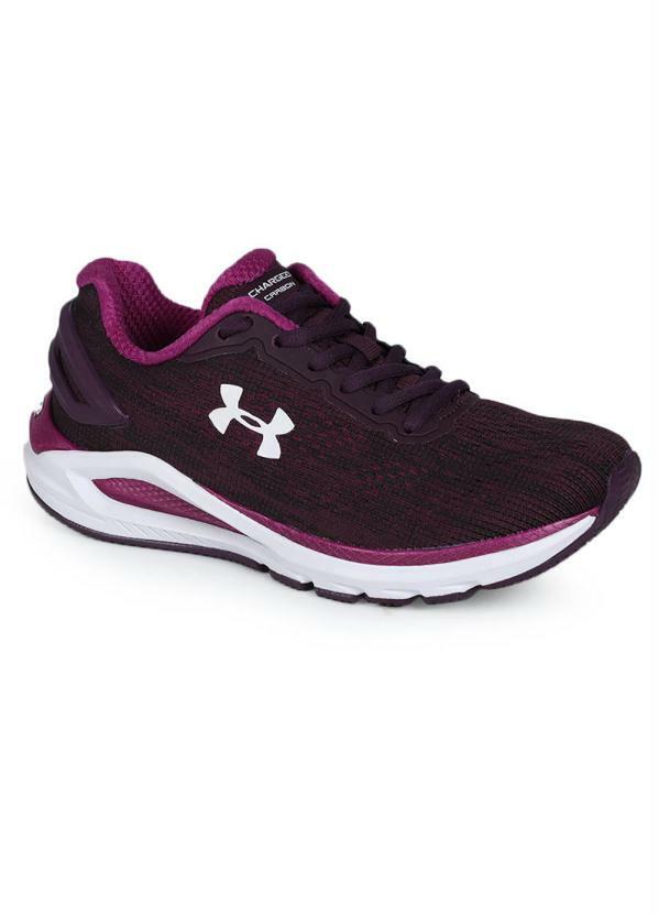 Under Armour - Tênis Running Under Armour Carbon Roxo