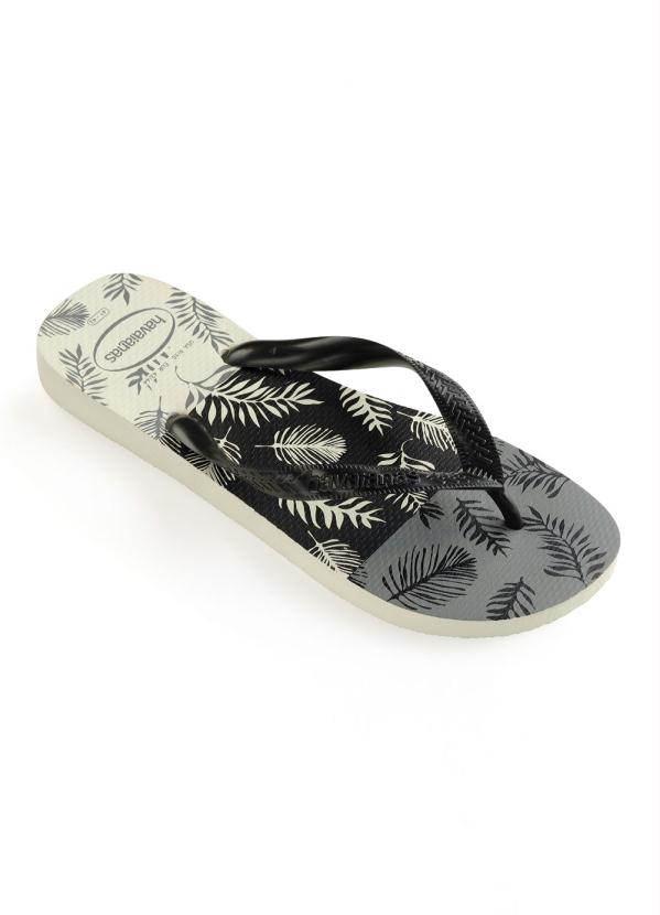 Havaianas - Chinelo Havaianas Aloha Branca e Preta