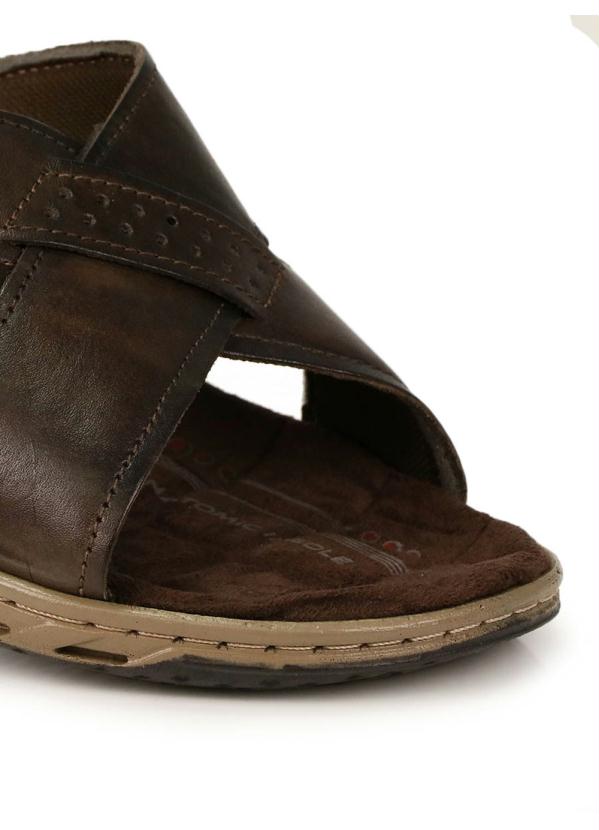 Pegada - Chinelo Masculino Pegada Marrom 4