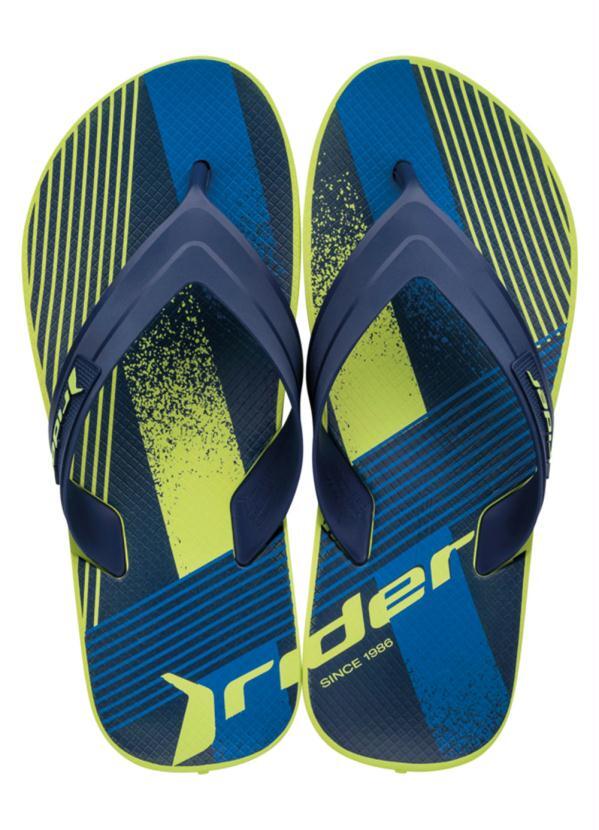 Chinelo Rider Strike Graphics Verde Multimarcas