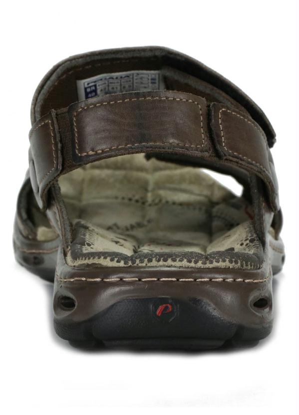 Pegada - Sandália Masculina Pegada Ilhós Marrom 3