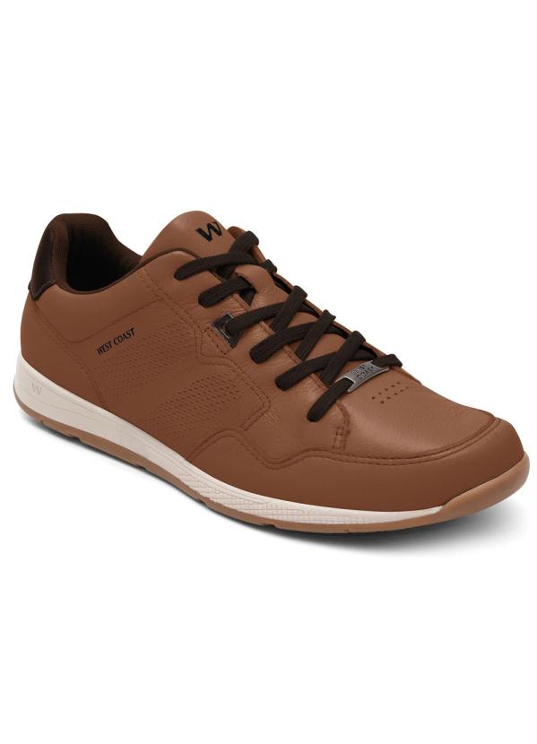 Sapat Nis Sapatenis Masculino Caramelo Tenis Masculino West