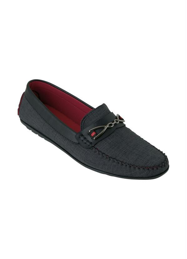 Mocassim Chumbo com Adereço - Perfecta