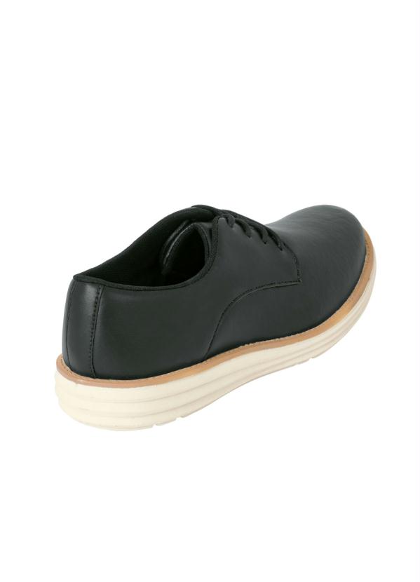 Outlet - Sapato Preto em Sintético 2