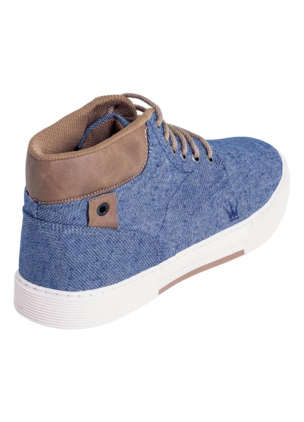 Outlet - Tênis Jeans em Tecido 2