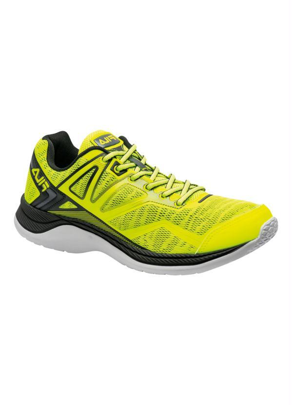 Fila - Tênis Fila Dashing Verde Limão e Preto