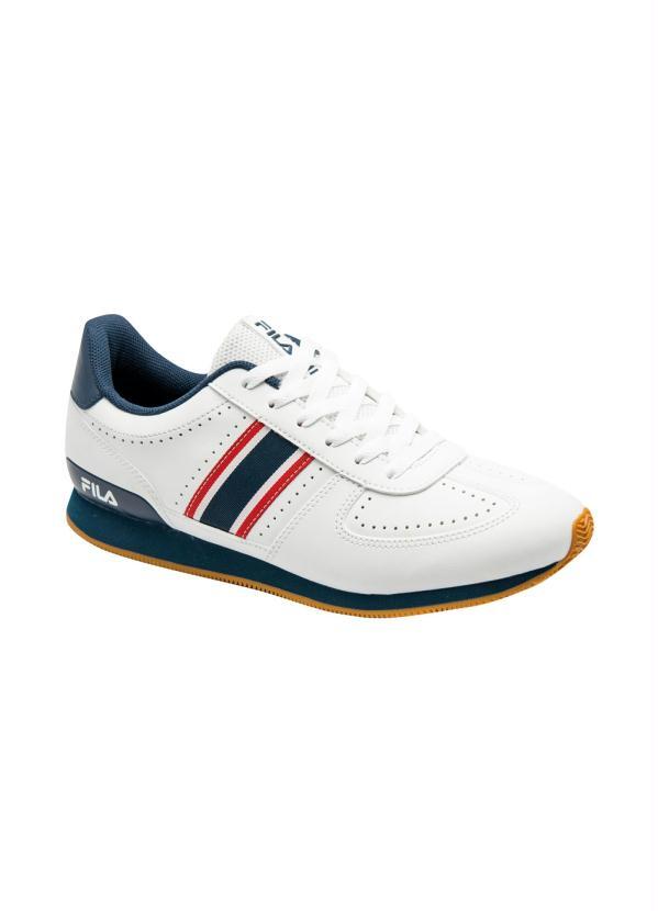 Fila - Tênis Fila F-Retro Sport 2.0 Sl Branco e Marinho
