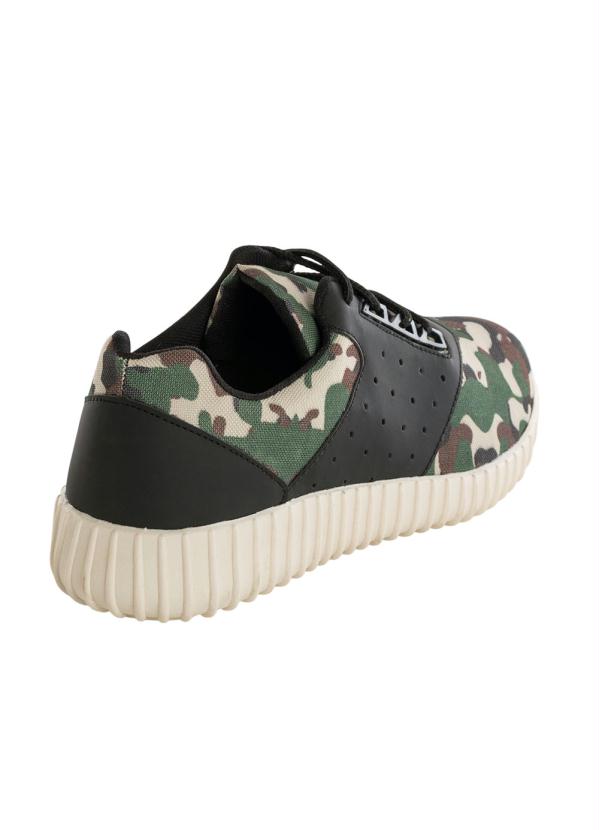 Outlet - Tênis Masculino Camuflada 2