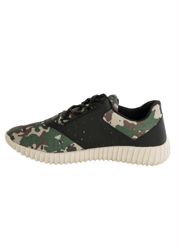 Outlet - Tênis Masculino Camuflada 3