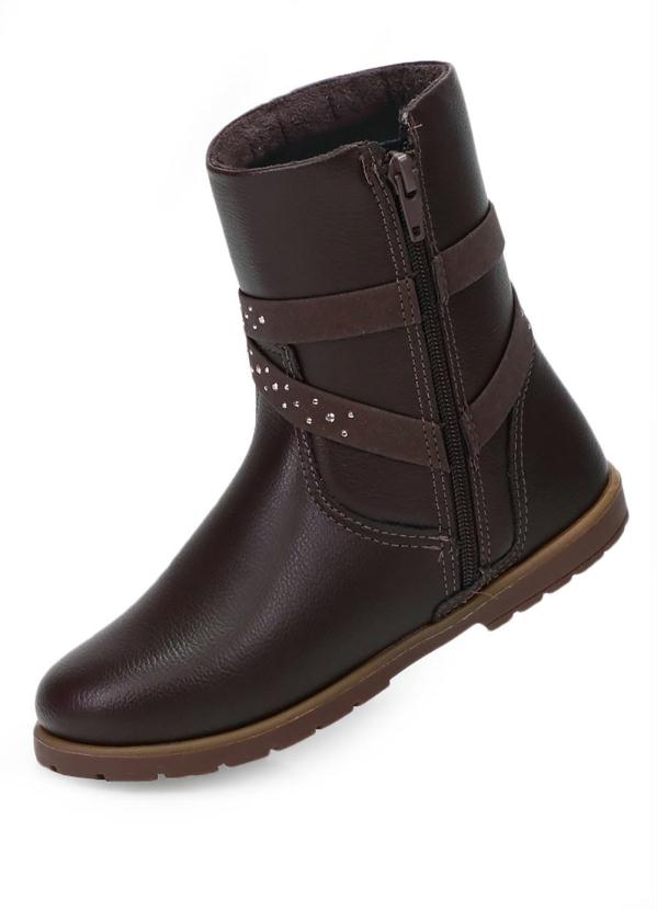 Pampili - Ankle Boots Infantil Pampili Cafe 2