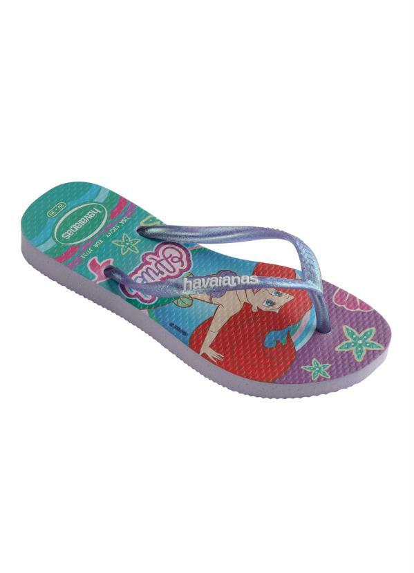 Havaianas - Chinelo Havaianas Slim Princess Lilás
