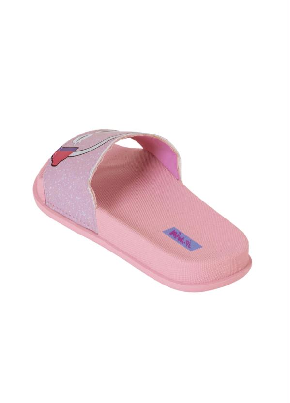 Outlet - Chinelo Infantil Rosa Estampado 2