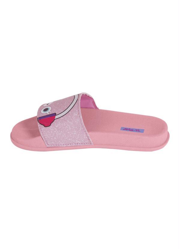 Outlet - Chinelo Infantil Rosa Estampado 3