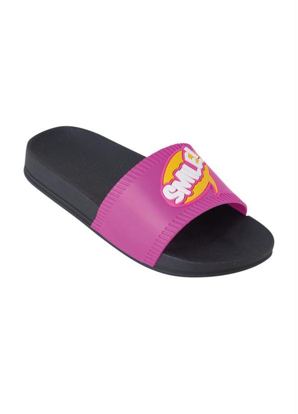 Outlet - Chinelo Infantil Rosa Modelo Slide