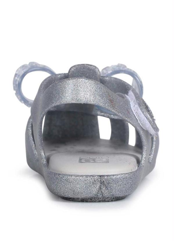 Zaxy - Sandália Infantil Zaxy Laço Prata 3