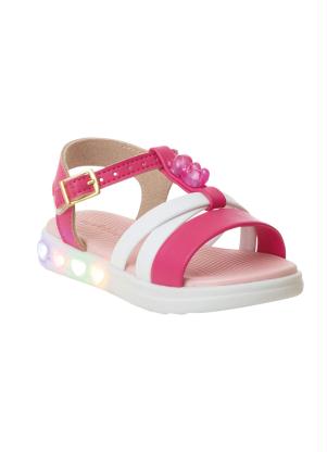 Sandália Molekinha (Pink) em Sintético - MOLEKINHA