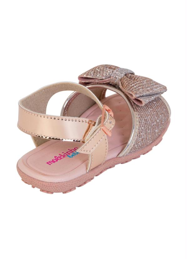 Molekinha - Tênis Molekinha Ouro em Verniz 2