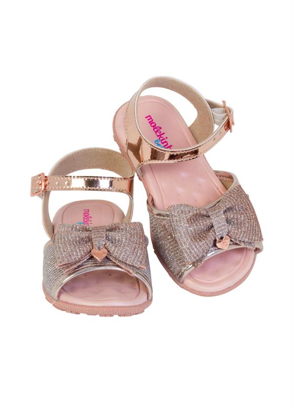 Molekinha - Tênis Molekinha Ouro em Verniz 4