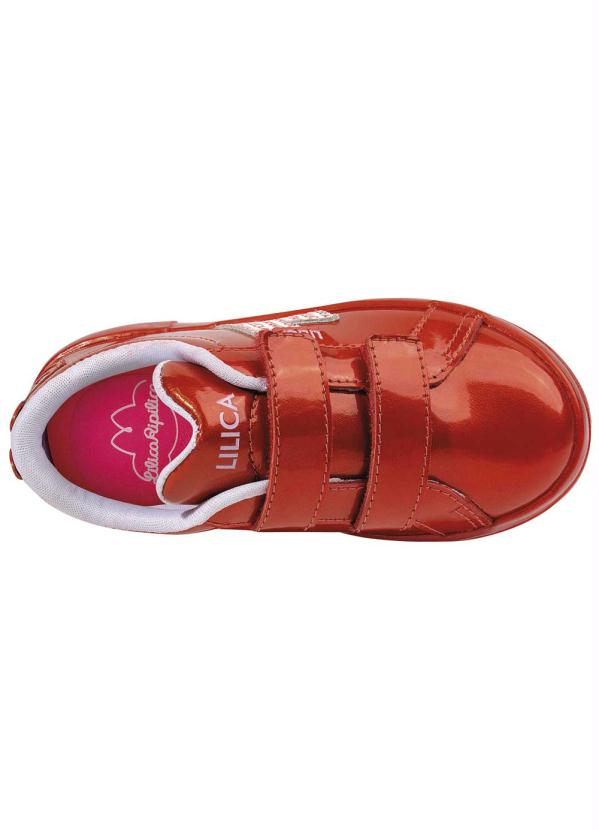 Lilica Ripilica - Tênis Antiderrapante Menina Vermelho 3