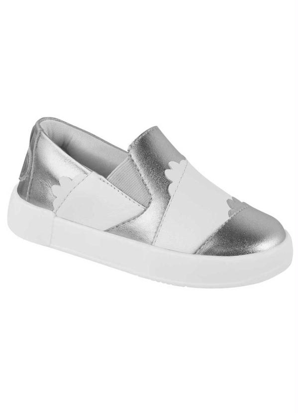 tenis slip on prata