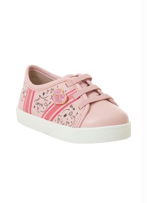 Tênis Molekinha (Rosa) em Sintético - MOLEKINHA